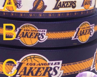 GROSGRAIN GOLDEN STATE WARRIORS BASKETBALL 1.5/" INCH RIBBON FOR HAIR BOWS CRAFTS
