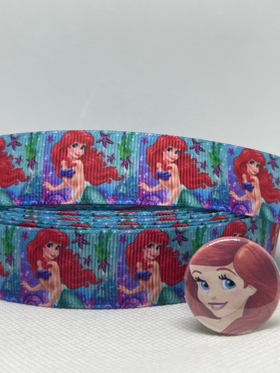 PRINCESS ARIEL Inspired Grosgrain Ribbon And/or Coordinating 1 ...