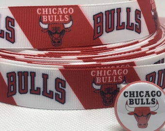 GROSGRAIN CHICAGO BULLS BASKETBALL 3/8" FOR HAIR BOWS DIY CRAFTS SHIPS FREE GROSGRAIN CHICAGO BULLS BASKETBALL 3/8" FOR HAIR BOWS DIY CRAFTS SHIPS FREE