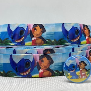 Nastro grosgrain da 7/8" ispirato ai CARTOON e/o flatback coordinati. Perfetto per realizzare fiocchi e molti altri lavori artigianali.
