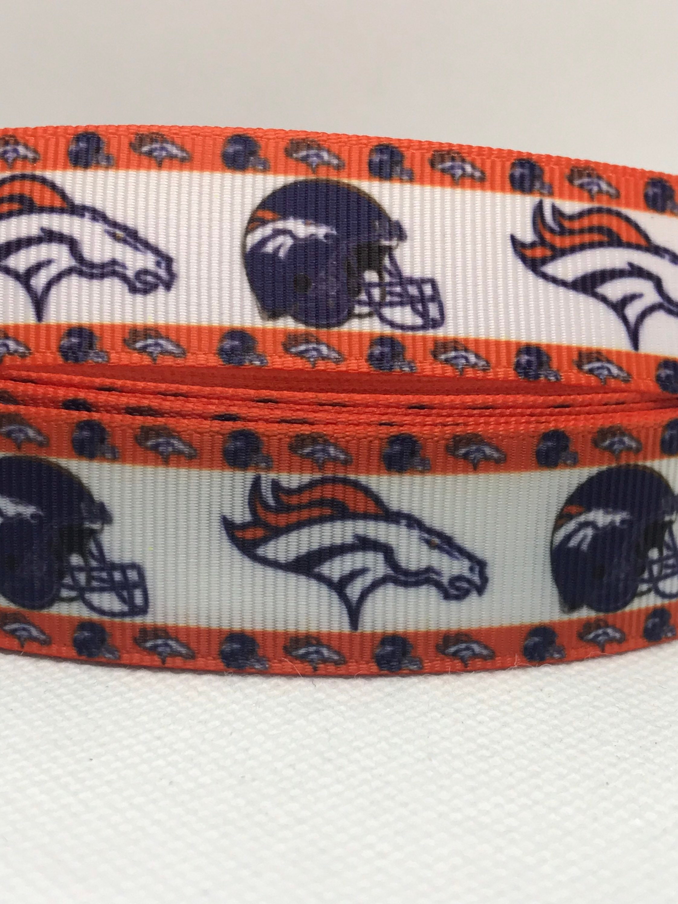 DENVER BRONCOS Inspired Grosgrain Ribbon And/or Coordinating 1 ...