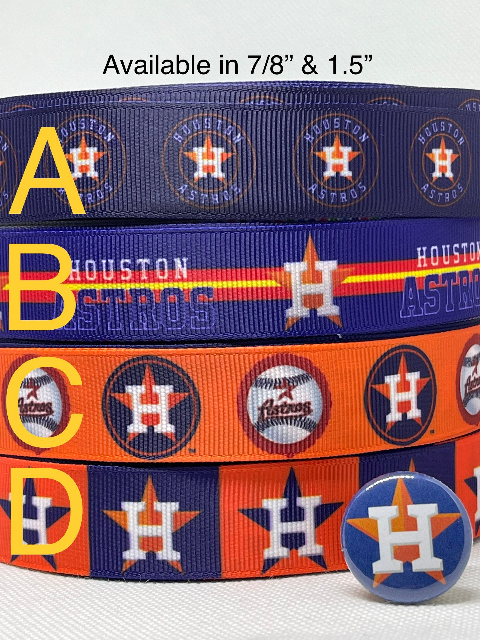 Houston Astros H Logo Star Background Crush City & Graffiti