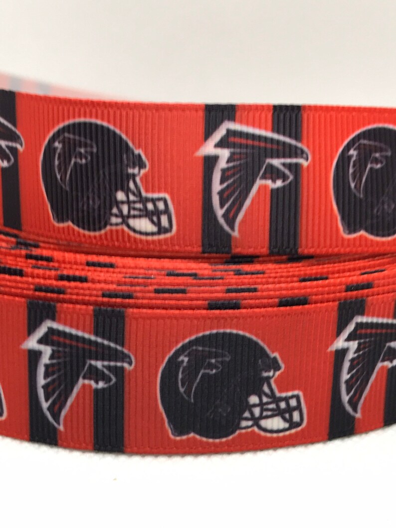Atlanta Falcons Inspired Grosgrain Ribbon And/or Coordinating - Etsy