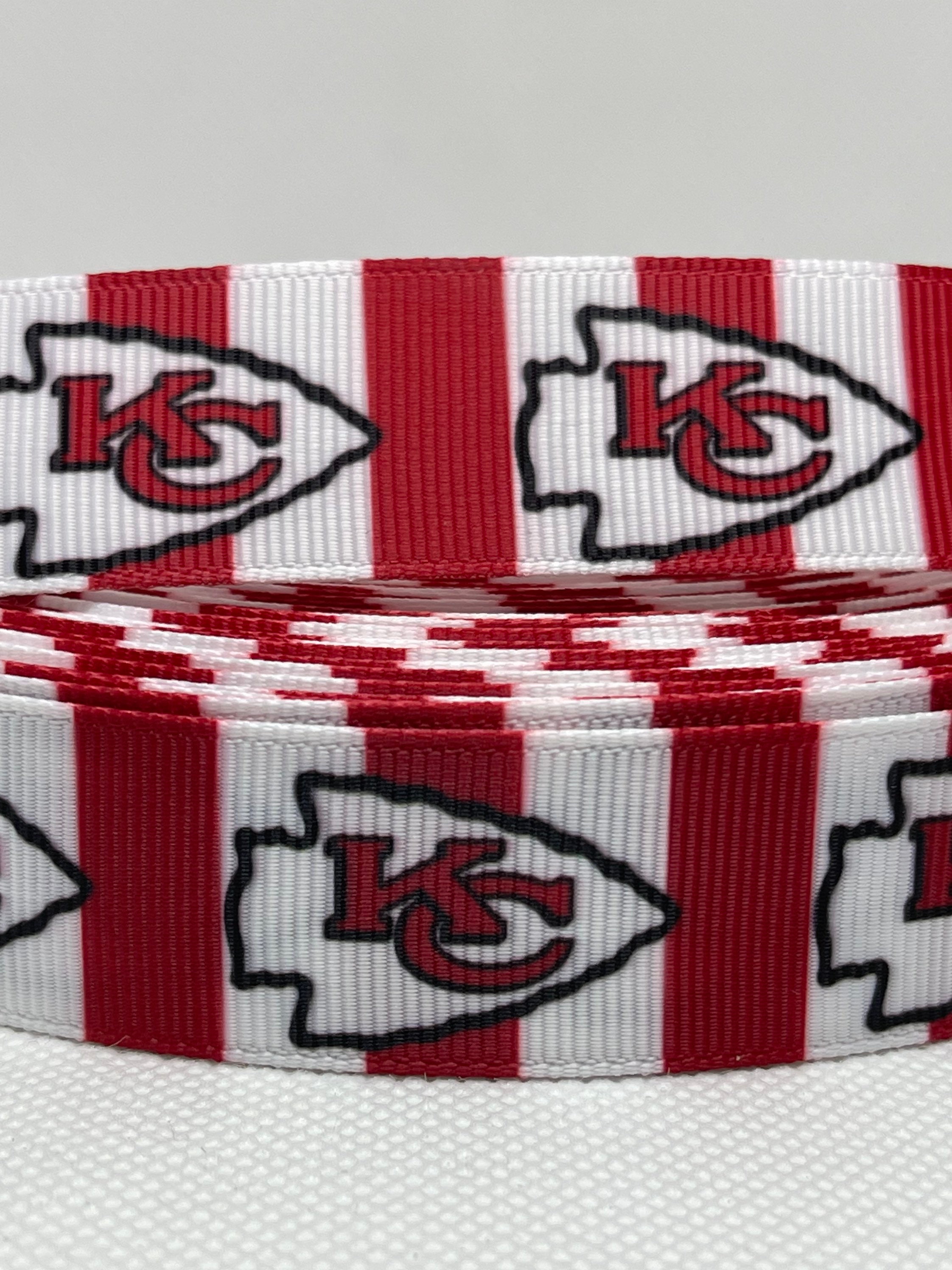 Kansas City Chiefs Inspired Grosgrain Ribbon And/or - Etsy