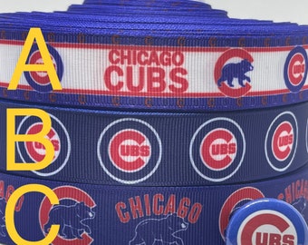 BASEBALL inspired grosgrain ribbon and/or coordinating 1&quot; flatbacks. Perfect for bow making and many other crafts.