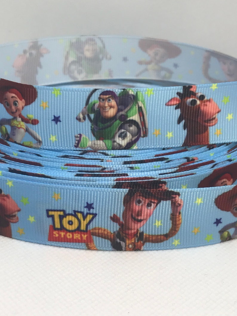 Perfect for bow making and many other crafts. TOY STORY inspired grosgrain ribbon andor coordinating flatbacks