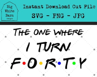 Download The One Where We Have A Baby Svg Friends Baby Announcement Etsy