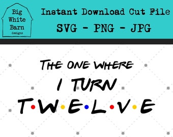 Download Friends Birthday Svg Etsy