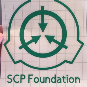 SCP Foundation Research Division Vinyl Decal