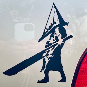 Pyramid Head Vinyl Decal