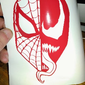 Spider-Man/Venom Vinyl Decal