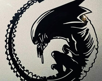 Chestburster  Xenomorph Alien Vinyl Decal