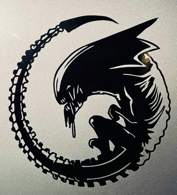 Xenomorph car decal deals