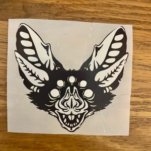 Vampire Bat Sticker