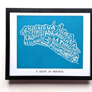 A Taste of Menorca, 10 Zoll x 8 Zoll Druck