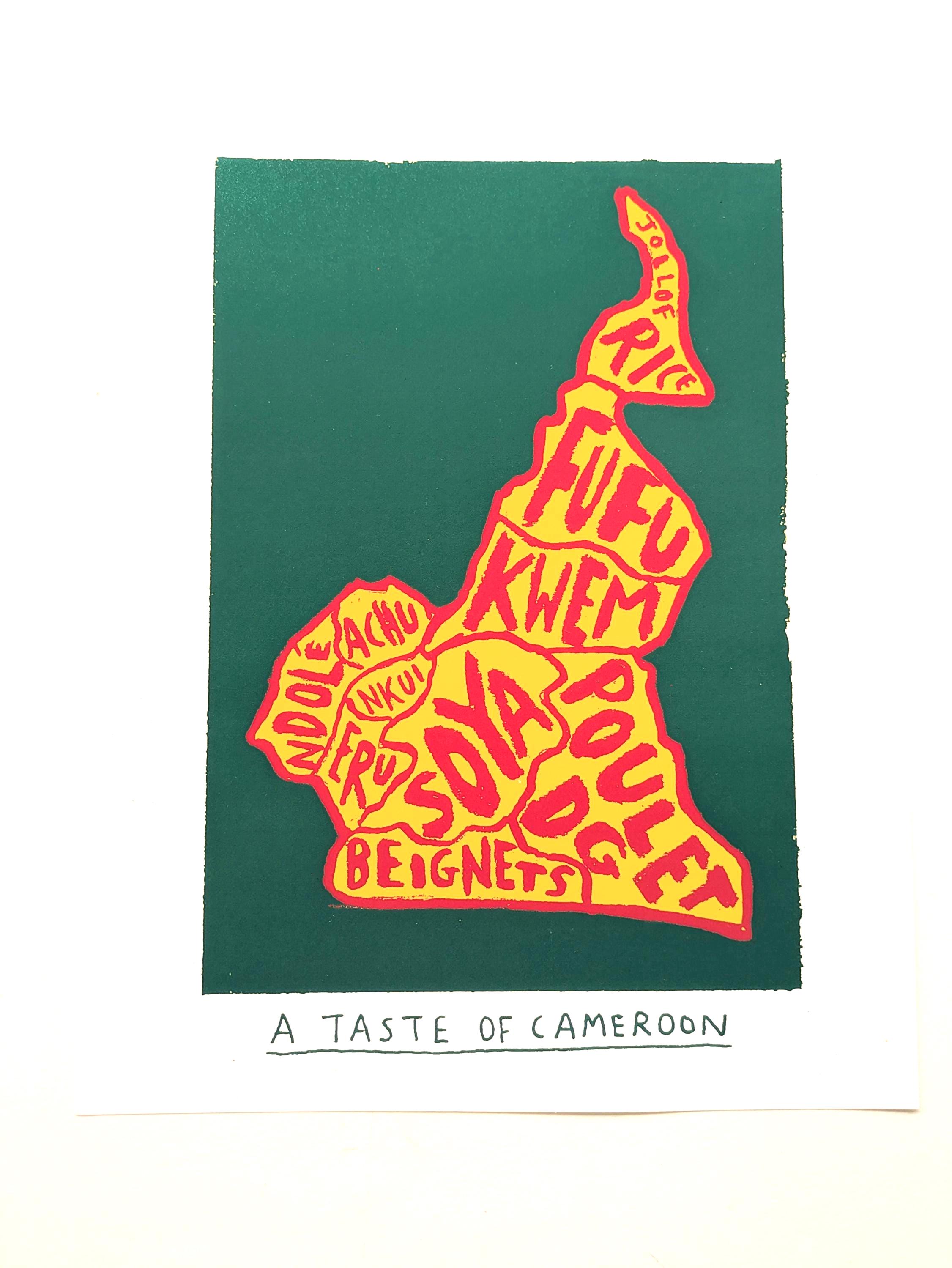 T-shirt Drapeau Cameroun - Coton, Unisexe - Souvenir Patriotique Cadeau - Neuf