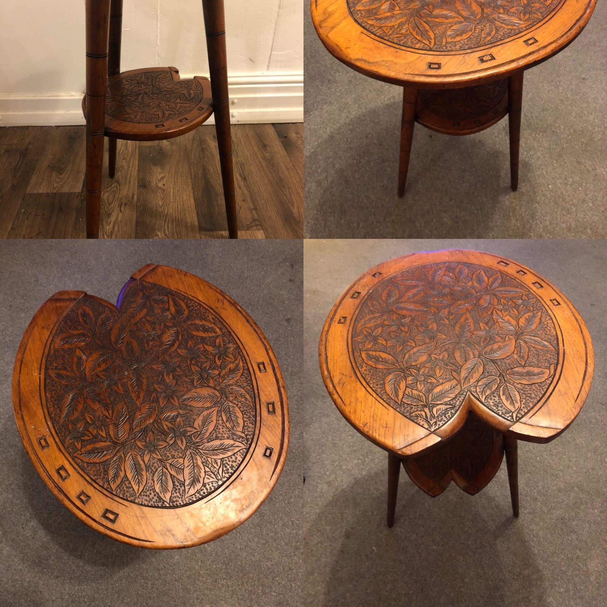 Vintage Poker Table for sale Only 2 left at 65