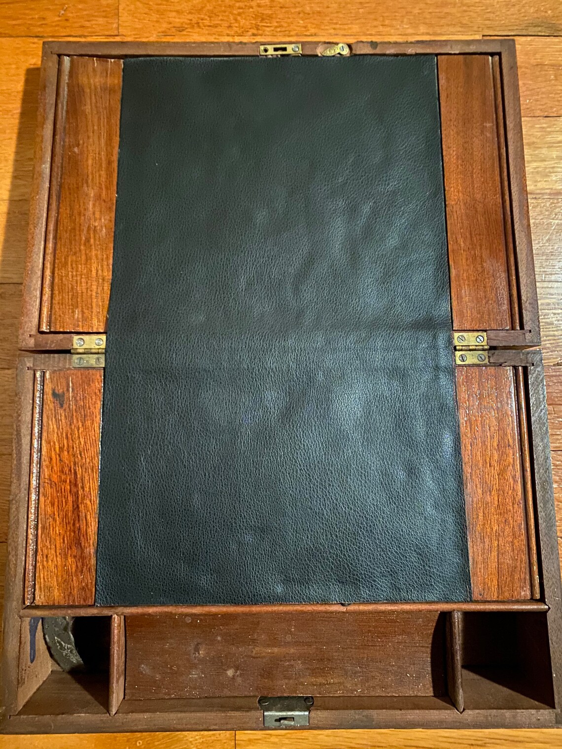 Antique Lap Desk with Two Antique Dip Pens Etsy