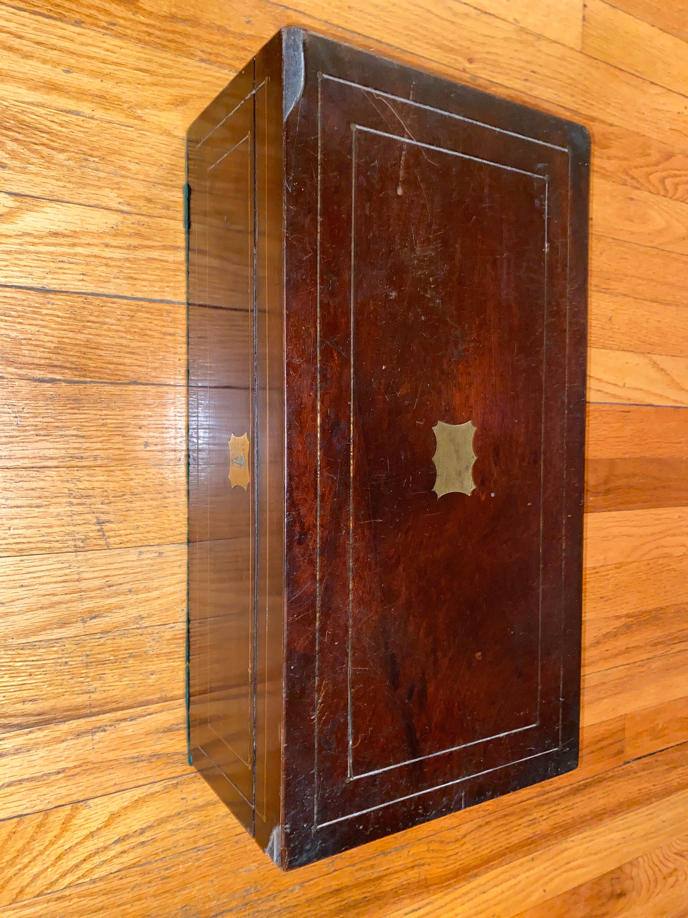 Georgian Period English Mahogany Lap Writing Desk
