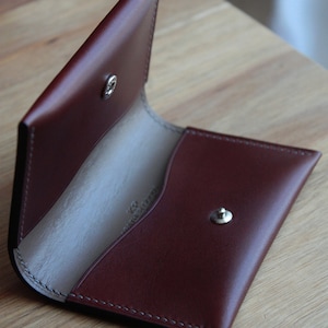 Italienische Leder Geldbörse. Geschenktasche