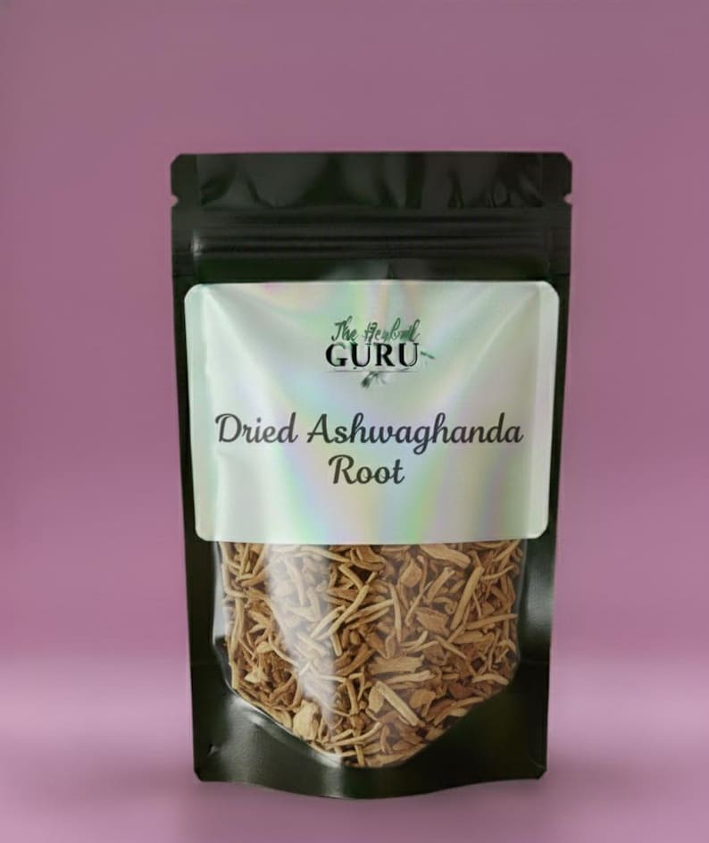 Organic Ashwagandha Root | Withania Somnifera or Indian Ginseng Loose Tea | Sample Size Herbal Tea | Teabags Add-Ons image 1