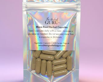 Biologische Peruaanse macawortelcapsules: wellnessmonster voor vrouwen