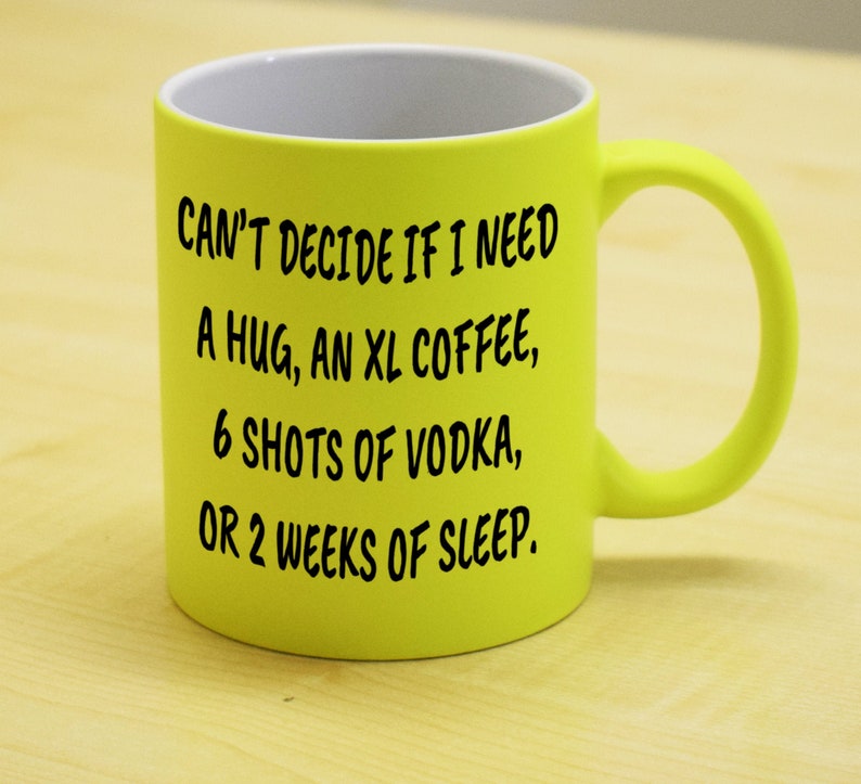 Can't decide if I need a hug an xl coffee 6 shots of image 0