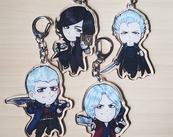 Devil May Cry 5 Cast Acrylic Charms