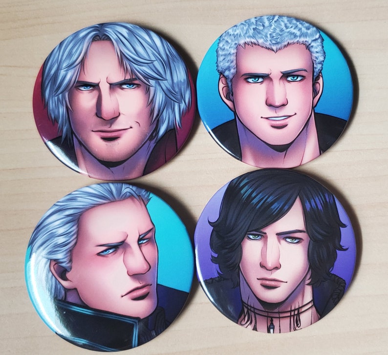Devil May Cry 5 Cast 2.5 Buttons image 1