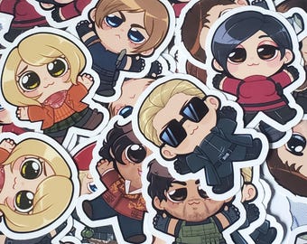"Resident Evil - ""Chibi"" Sticker."