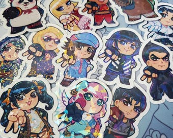 3" Tekken 8 Stickers