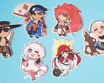 3 inch Guilty Gear Strive Stickers