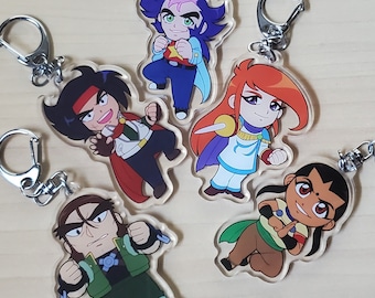 G Gundam Shuffle Alliance Acrylic Charms