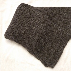 Alpaca herringbone scarf