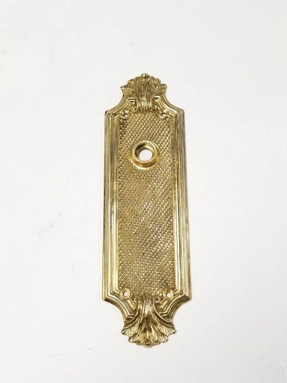 Vintage Bronze Door Knobs Handles Pulls Architectural Antique Old Reclaim Plates