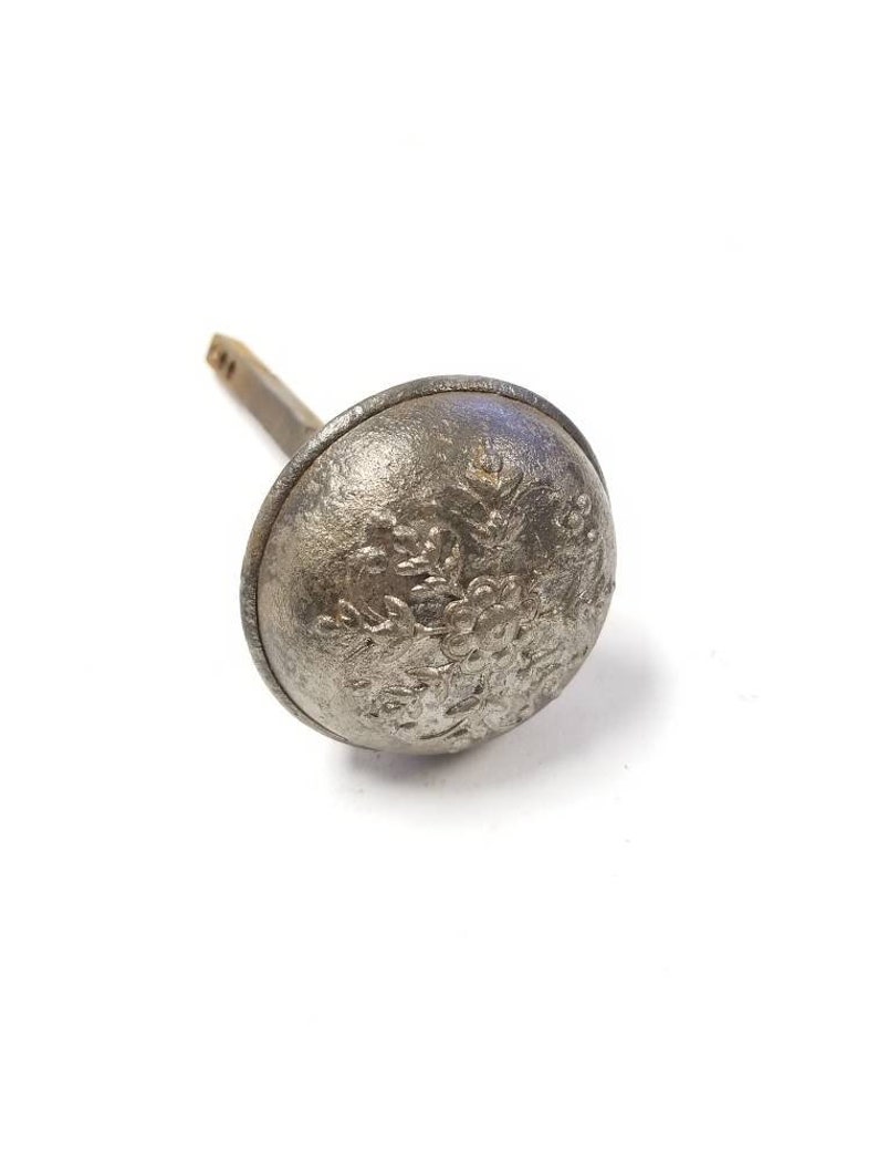 Antique Door Knob Spindle Ornate Vintage Hardware Architectural Salvage Diy Project Arts And Crafts A340