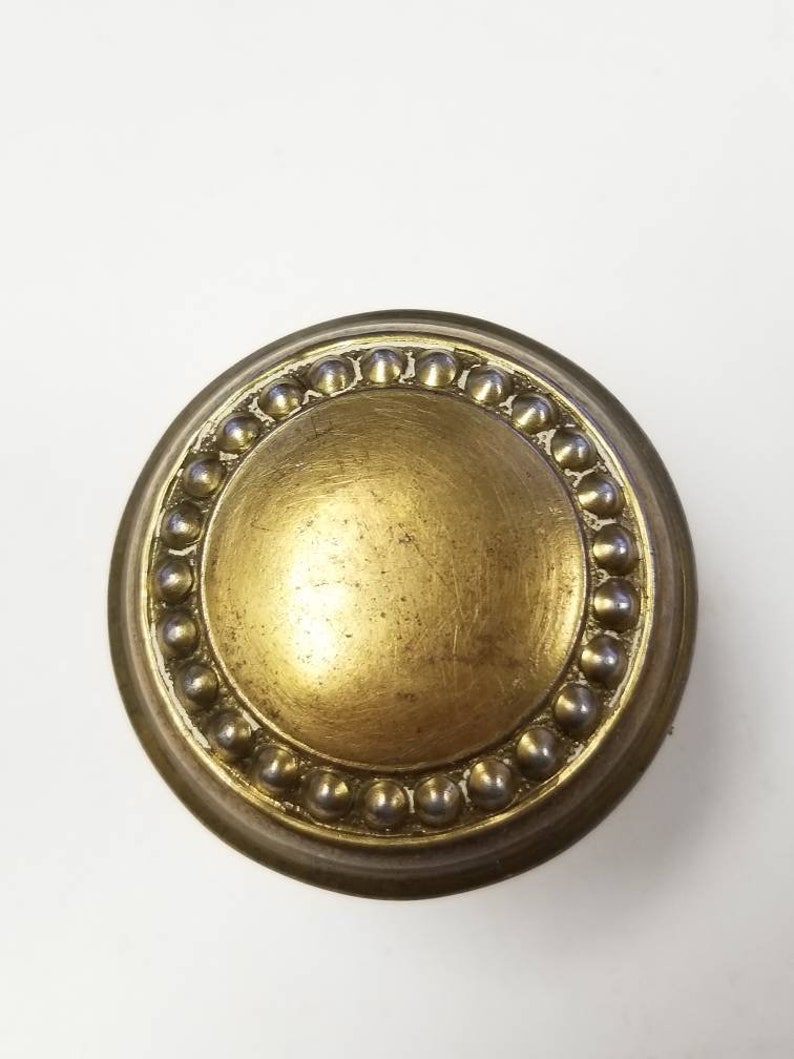 Brass Ornate Vintage Door Knob Antique Hardware Architectural Etsy