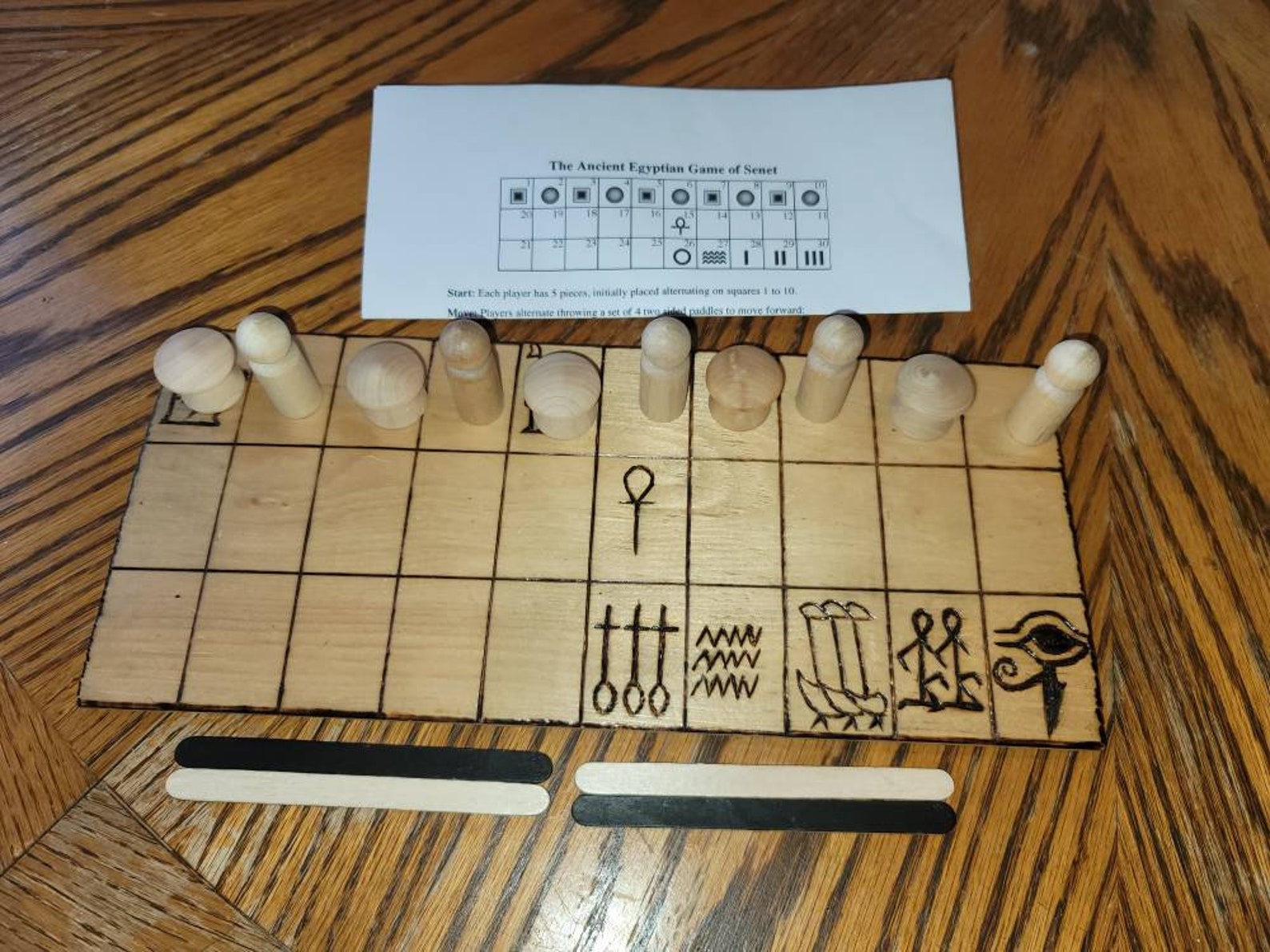 Board Game Senat a Strategy and Chance Game Etsy