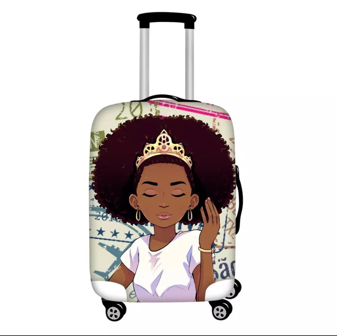Black Girl Magic Luggage/Suitcase Cover Etsy.de