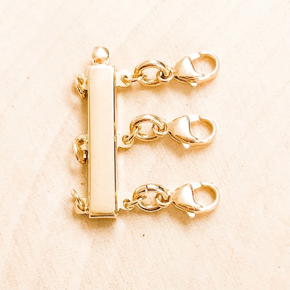 14k gold necklace separator deals