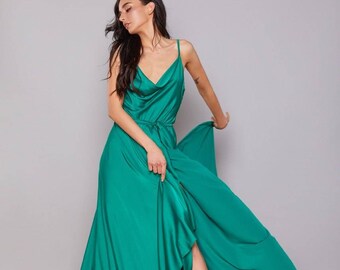silk special occasion dresses
