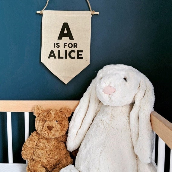 personalised baby nursery decor