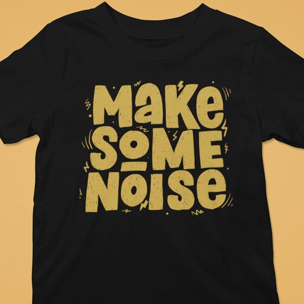 MAKE SOME NOISE | Kostenloser Versand | Strampelanzug | Kleinkind | T-Shirt | Cooles Shirt | Geschenkidee | Babyparty | Punkrock | Rockmusik | lustiges Shirt