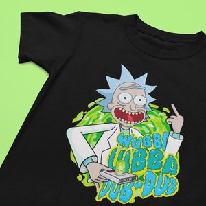 WUBBA DUB DUB |  Free Shipping | Onesie | Toddler | T-shirt | Funny Shirt | Gift idea | Baby shower | Cool | Rick and Morty | adult swim