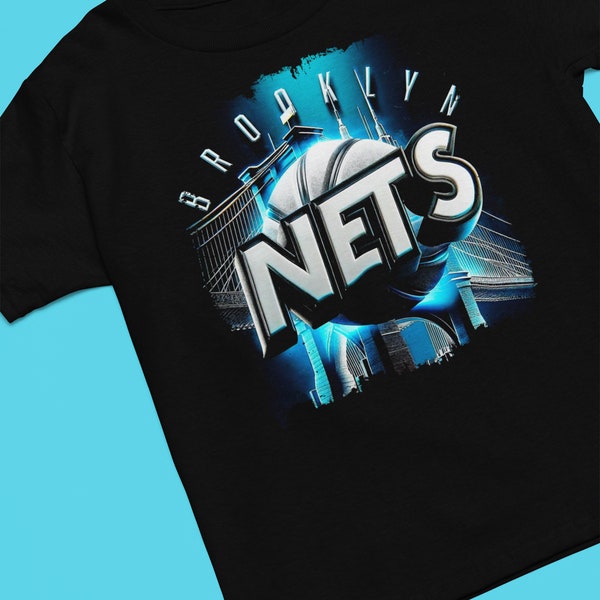 Brooklyn team individual, Future Basketball design, Digital Files, Basketball shirt PNG, New York | halftone designs | Nets | Boogie Down BK
