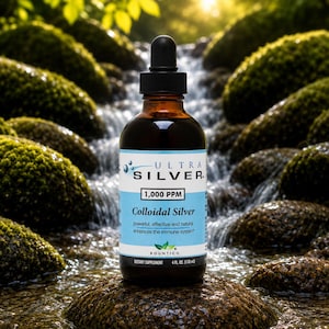 Ultra Silver True Nano Size 1 000 PPM Kolloidalt Silver 115 ml