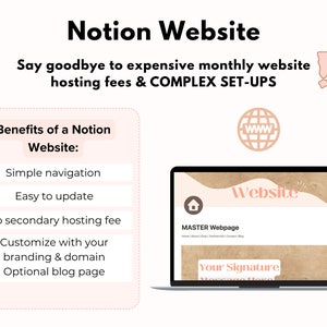 Beauty Professionals Notion Template, Digital Planner to Track Client Appointments, Finances, Marketing image 8