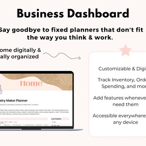 Jewelry Shop Owner Notion Template, Beading Business, Online Boutiques, with Inventory Management and Finance Tracker image 2