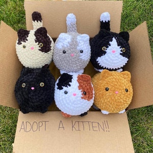 Crocheted Cat, Crocheted Stuffed Animal, Gift for Animal Lovers, Gift for Cat Lovers