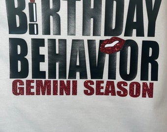 Birthday Behavior w/zodiac sign